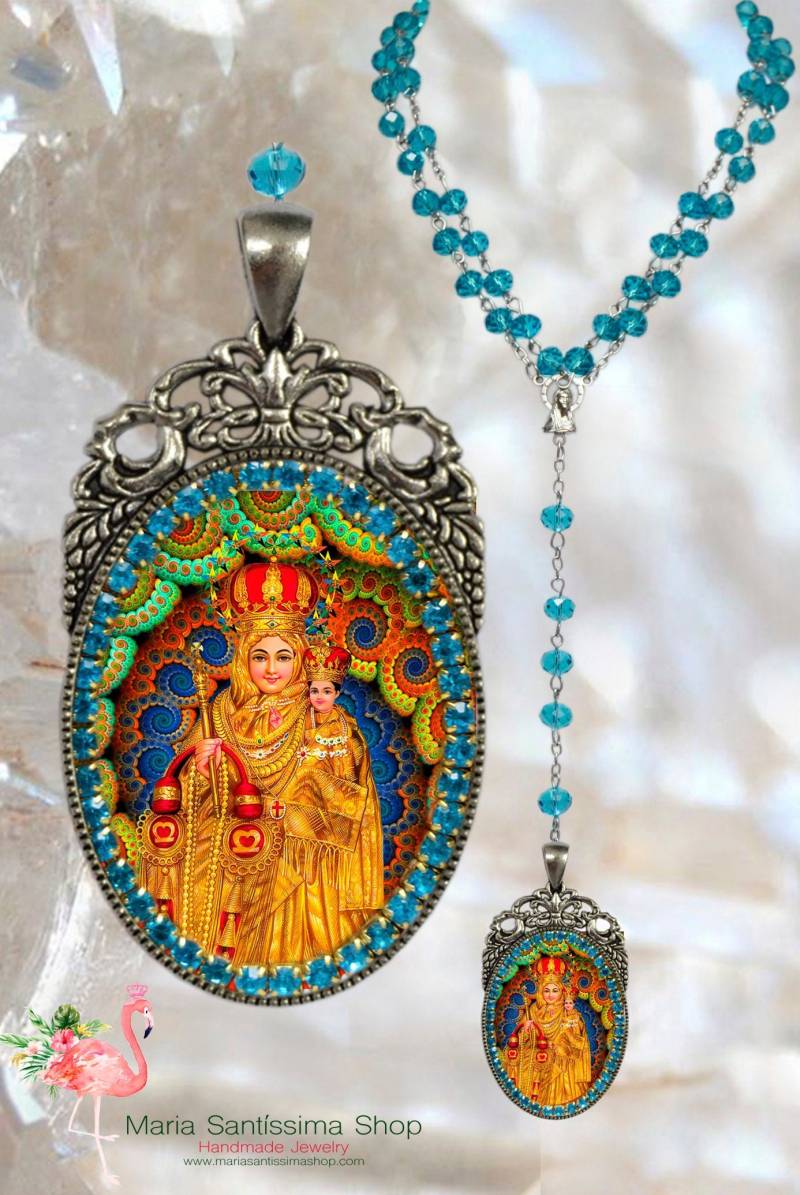 Unsere Liebe Frau Der Gesundheit - Rosenkranz Von Vailankanni von MariaSantissimaShop