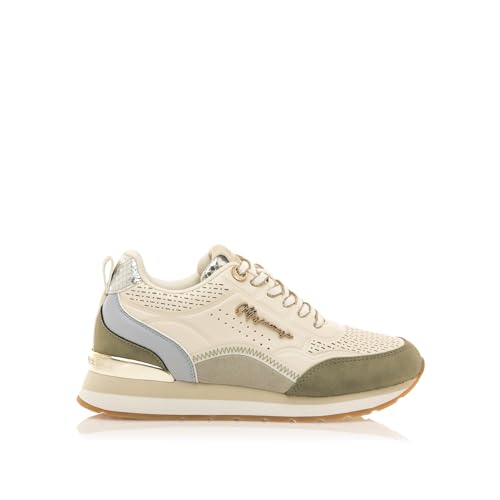 Mariamare Damen 68421 Sneaker, Beige, 38 EU von Mariamare