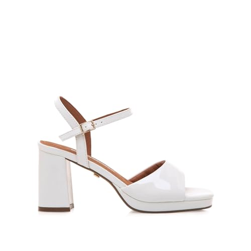 Mariamare Damen 68449 Sandal, White, 36 EU von Mariamare