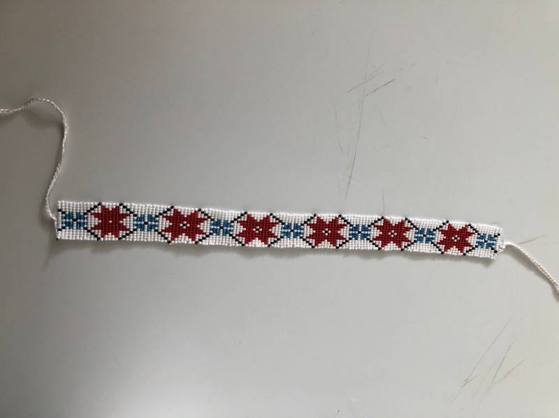 Halskette, Handgemachte Kragen, Perlen Kunstwerk, Weiße Geschenk-Ideen von MarianaPandi