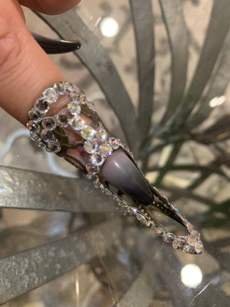 Nagel Eingefasster Zapfenring | 1 Stück von MariannaHarutunian