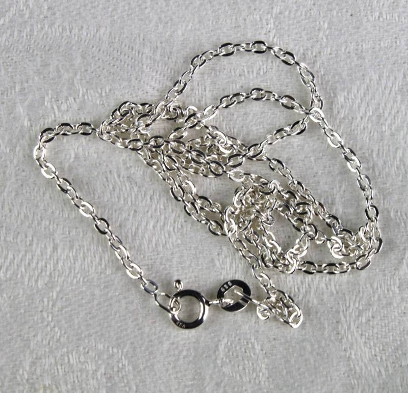 45 cm - Sterling Silber Ankerkette 45 cm - Sterling Silber Ankerkette von MarianneDegener