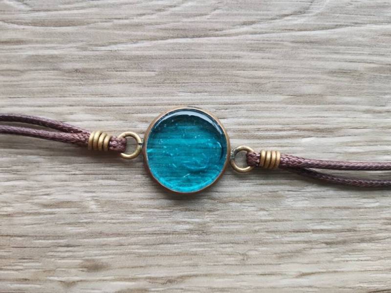 Armband Aus Recyceltem Glas - Handarbeit Kenia Fair Afrika von MaridadiFashionDE