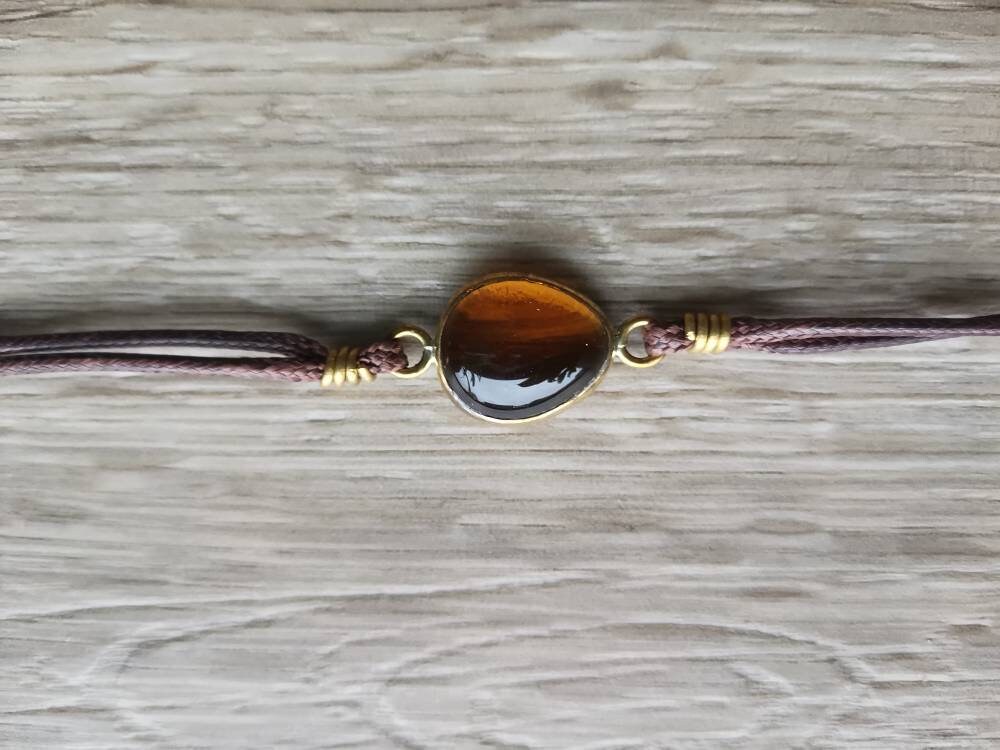 Armband Aus Recyceltem Glas - Handarbeit Kenia Fair Afrika von MaridadiFashionDE