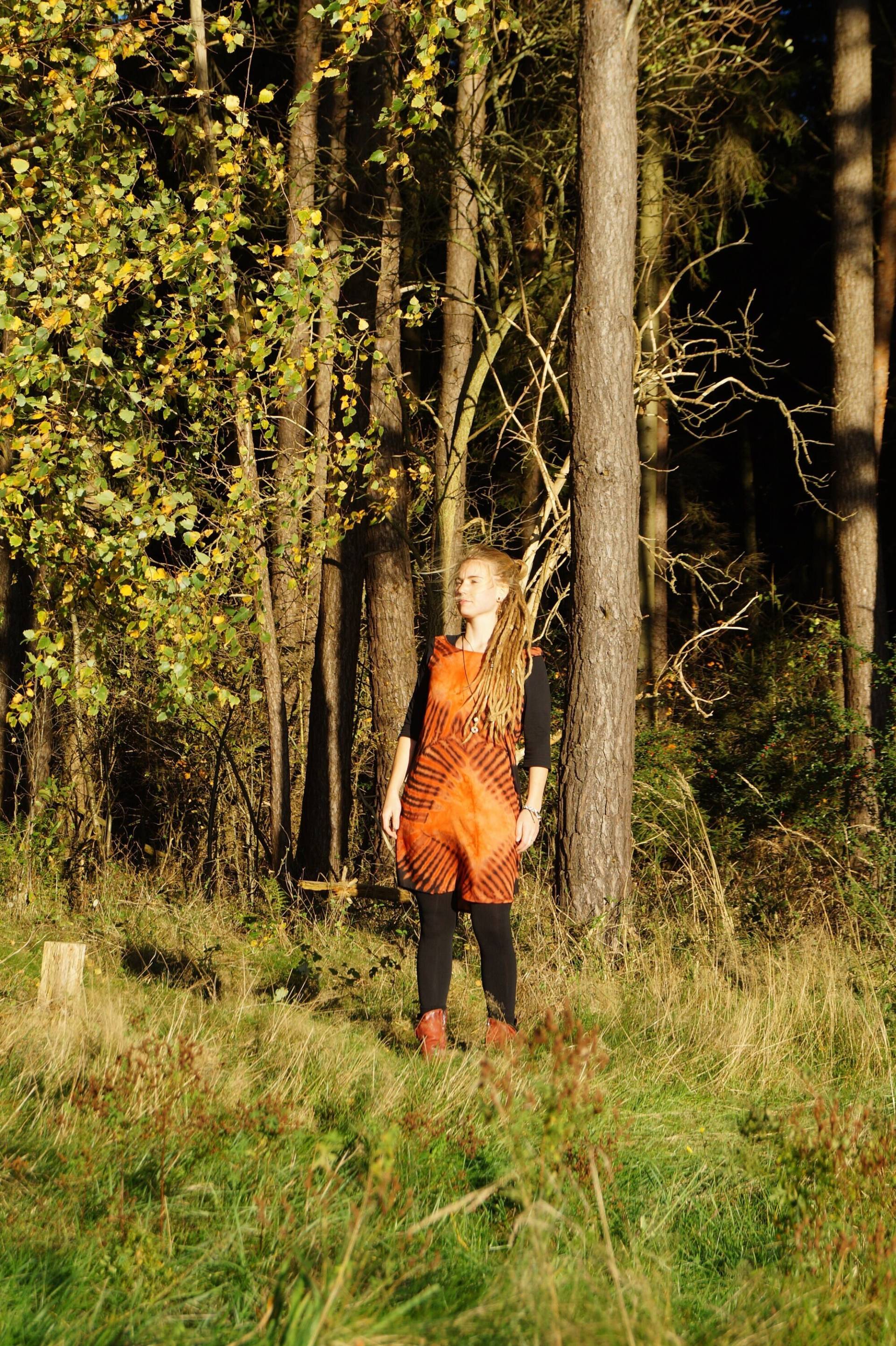 Kurzes A-Kleid "Kiboko" von MaridadiFashionDE