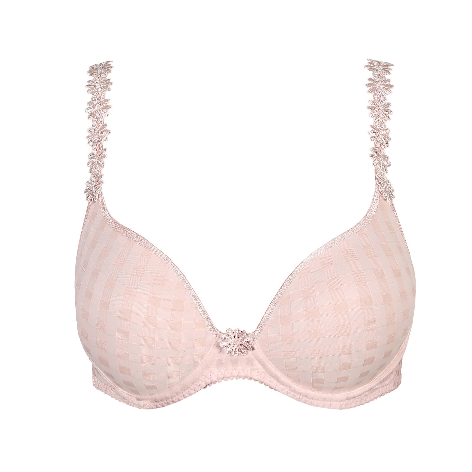 Marie Jo - AVERO pearly pink Unterlegter BH Herzform pearly pink - Gr. - c75 von Marie Jo