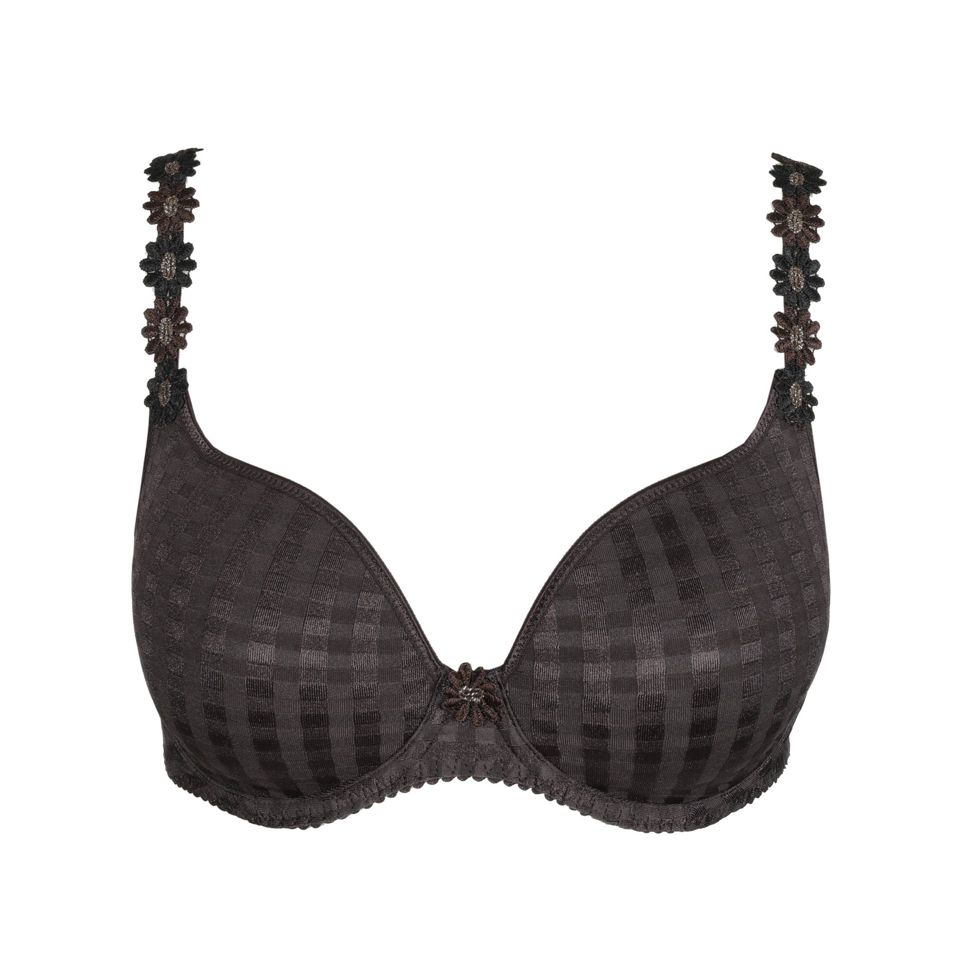 Marie Jo - AVERO sweet chocolate Unterlegter BH Herzform sweet chocolate - Gr. - b80 von Marie Jo