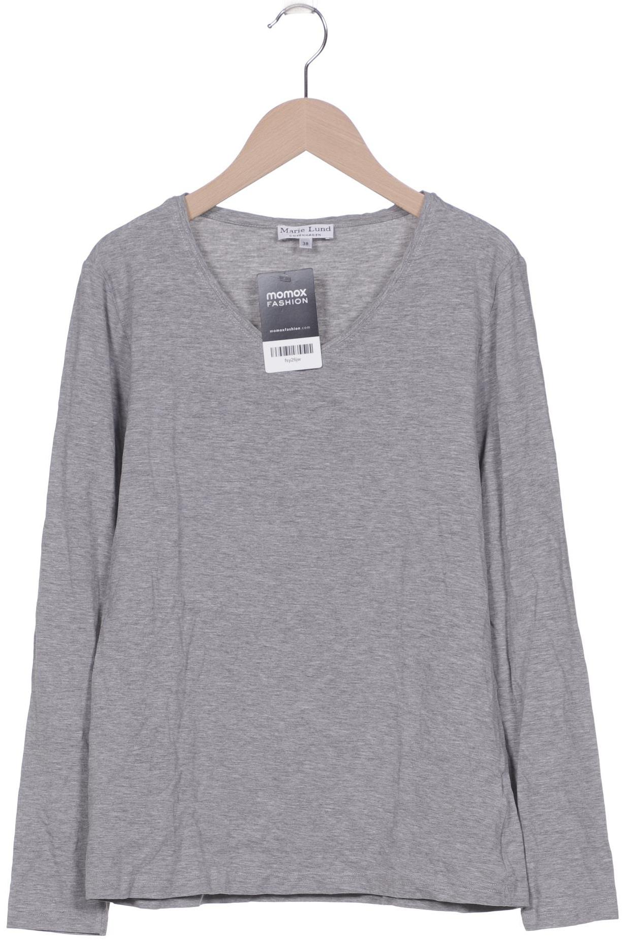 Marie Lund Damen Langarmshirt, grau von Marie Lund