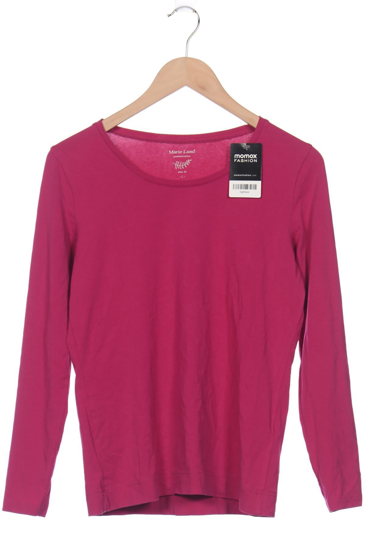 Marie Lund Damen Langarmshirt, pink von Marie Lund