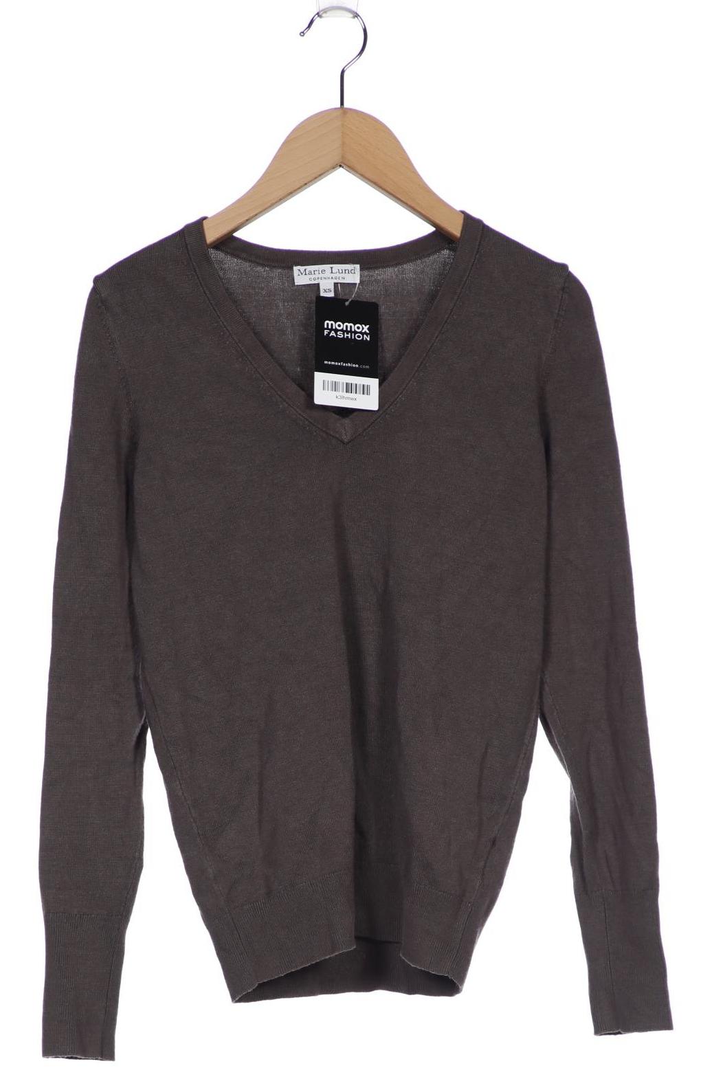 Marie Lund Damen Pullover, grau von Marie Lund