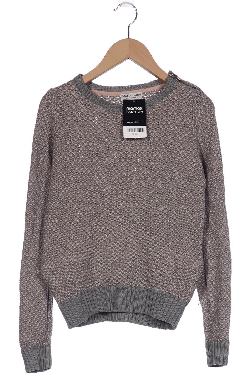 Marie Lund Damen Pullover, grau von Marie Lund