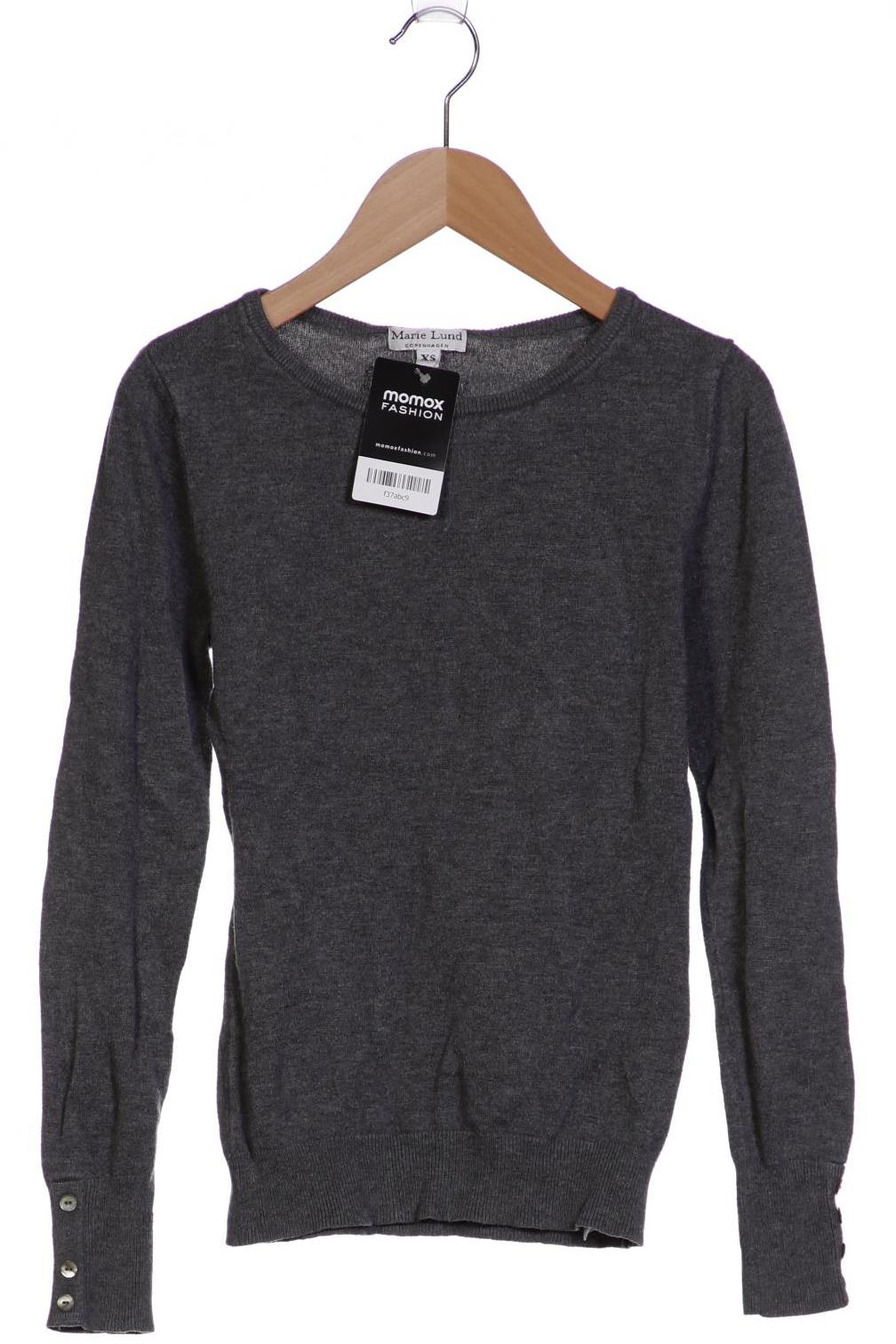 Marie Lund Damen Pullover, grau von Marie Lund