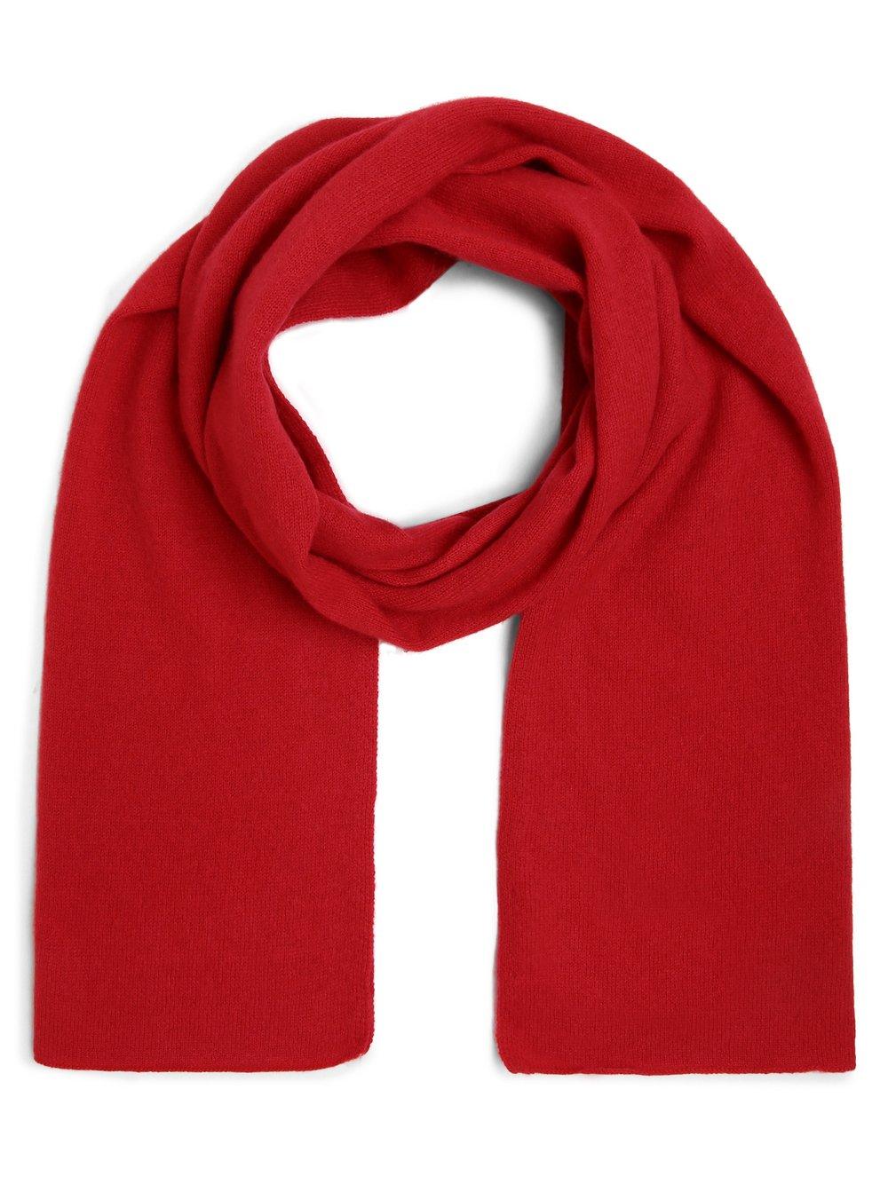 Marie Lund Pure Cashmere Schal Damen, rot von Marie Lund