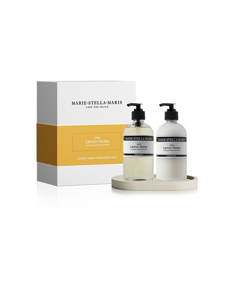 Marie-Stella-Maris Handpflege-Set - einzigartiges Pflegeset - Luxury Hand Essentials - Lemon Note Geschenk-Set von Marie-Stella-Maris