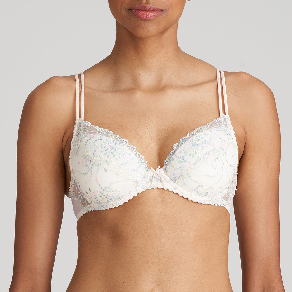 Marie Jo Jane Push-up BH, Farbe: Boudoir Weiß, Größe: 70E, Damen von Marie jo