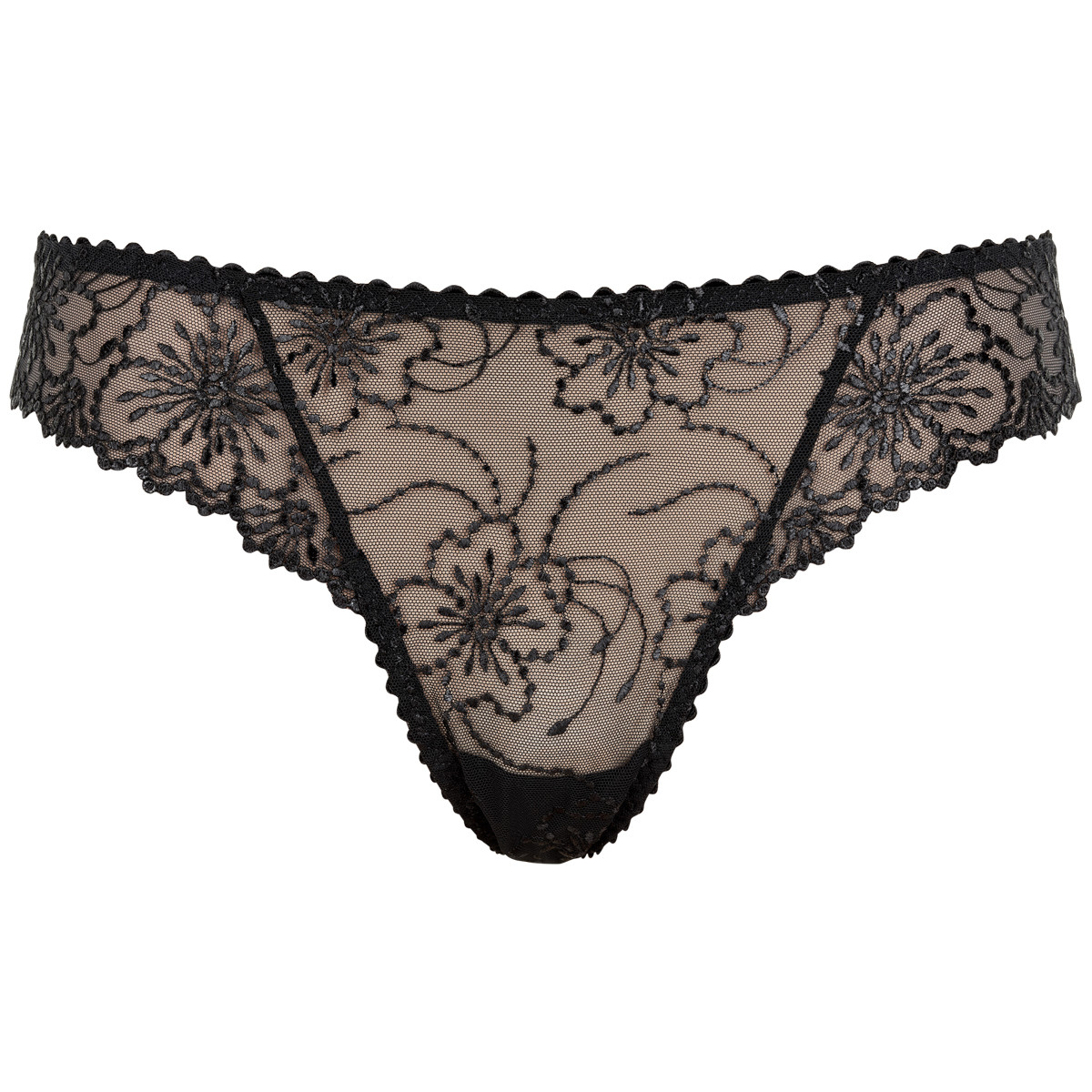 Marie Jo Jane String Slip, Farbe: Schwarz, Größe: 44, Damen von Marie jo