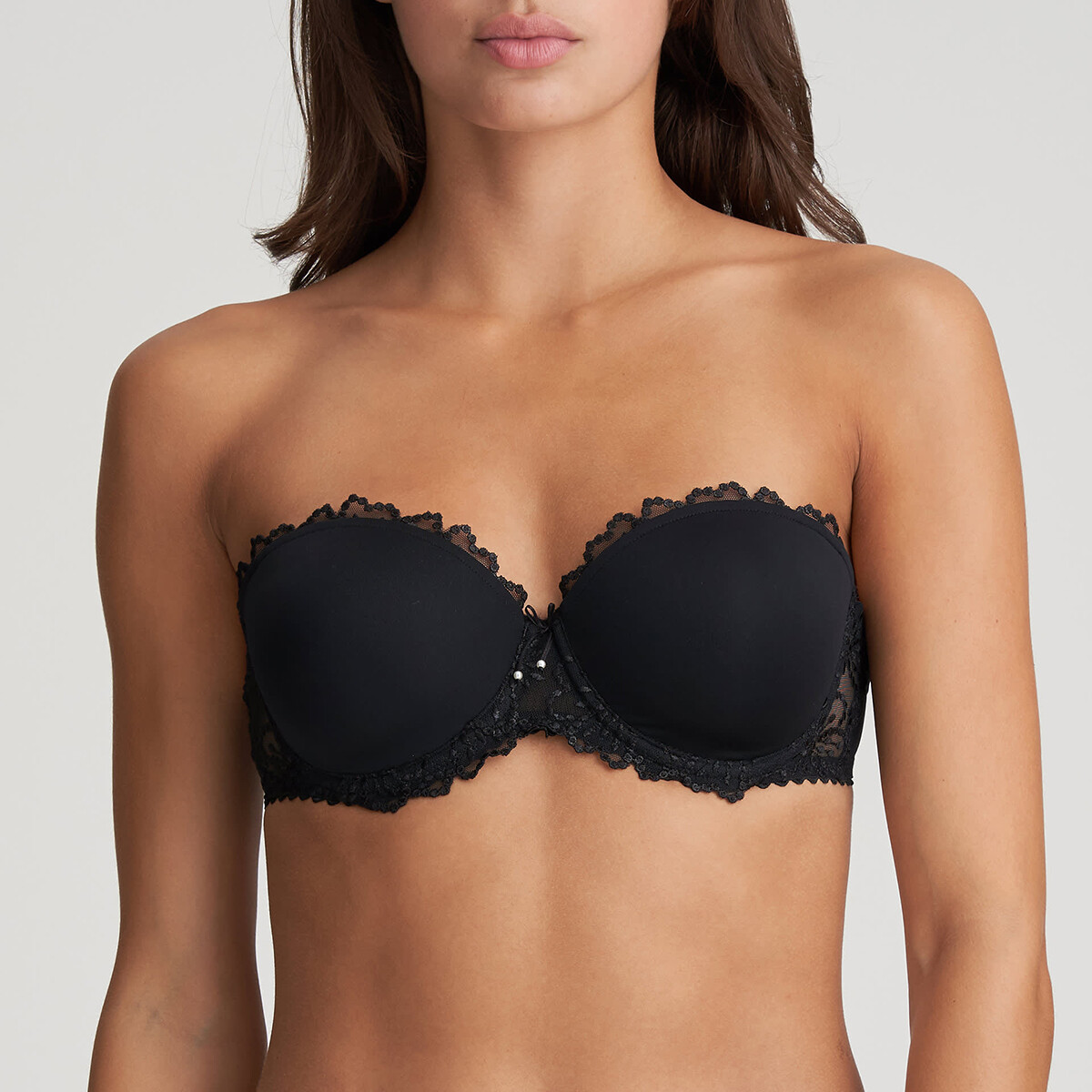 Marie Jo Jane Trägerlos BH, Farbe: Schwarz, Größe: 75B, Damen von Marie jo