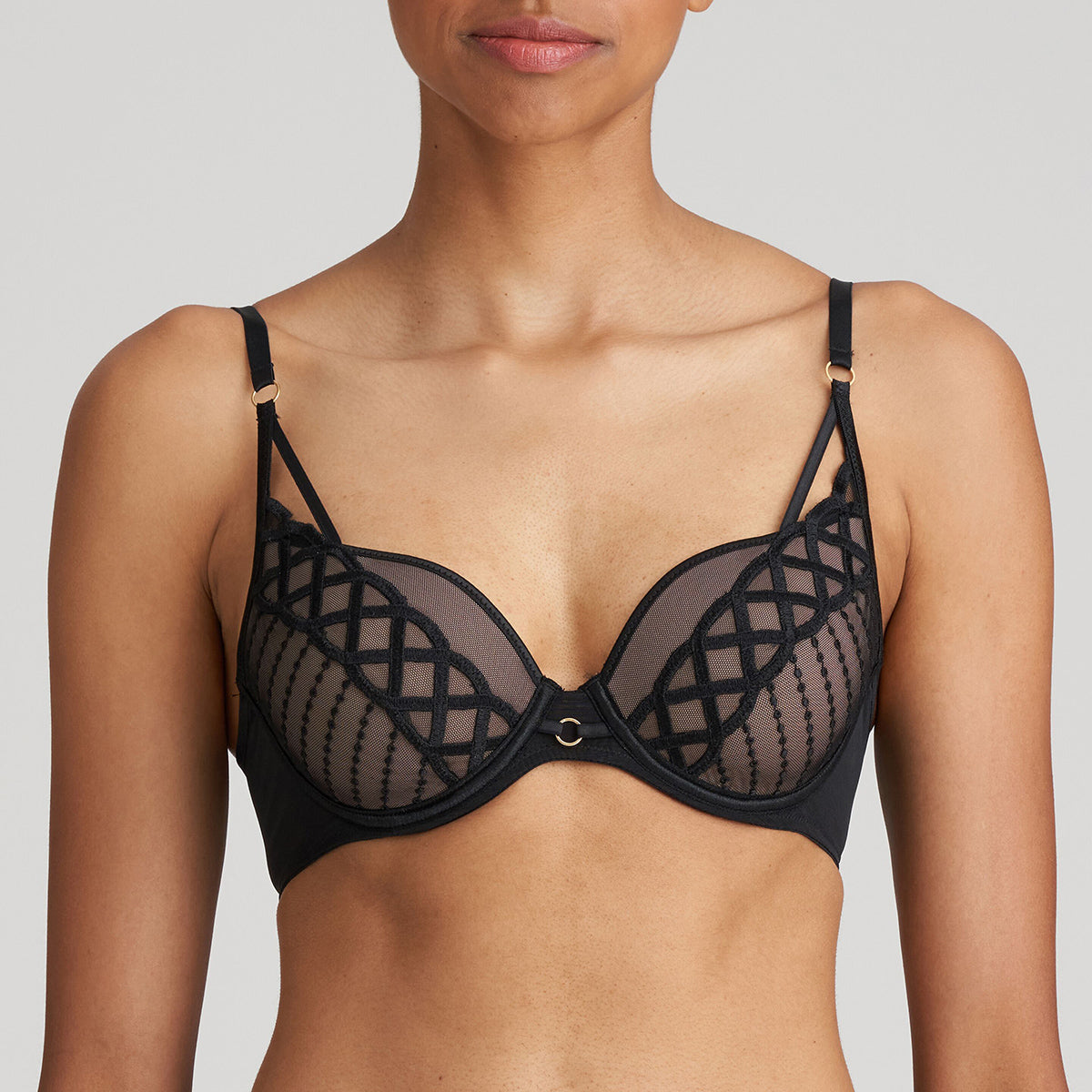 Marie Jo Jhana BH Mit Bügel, Farbe: Schwarz, Größe: 75C, Damen von Marie jo