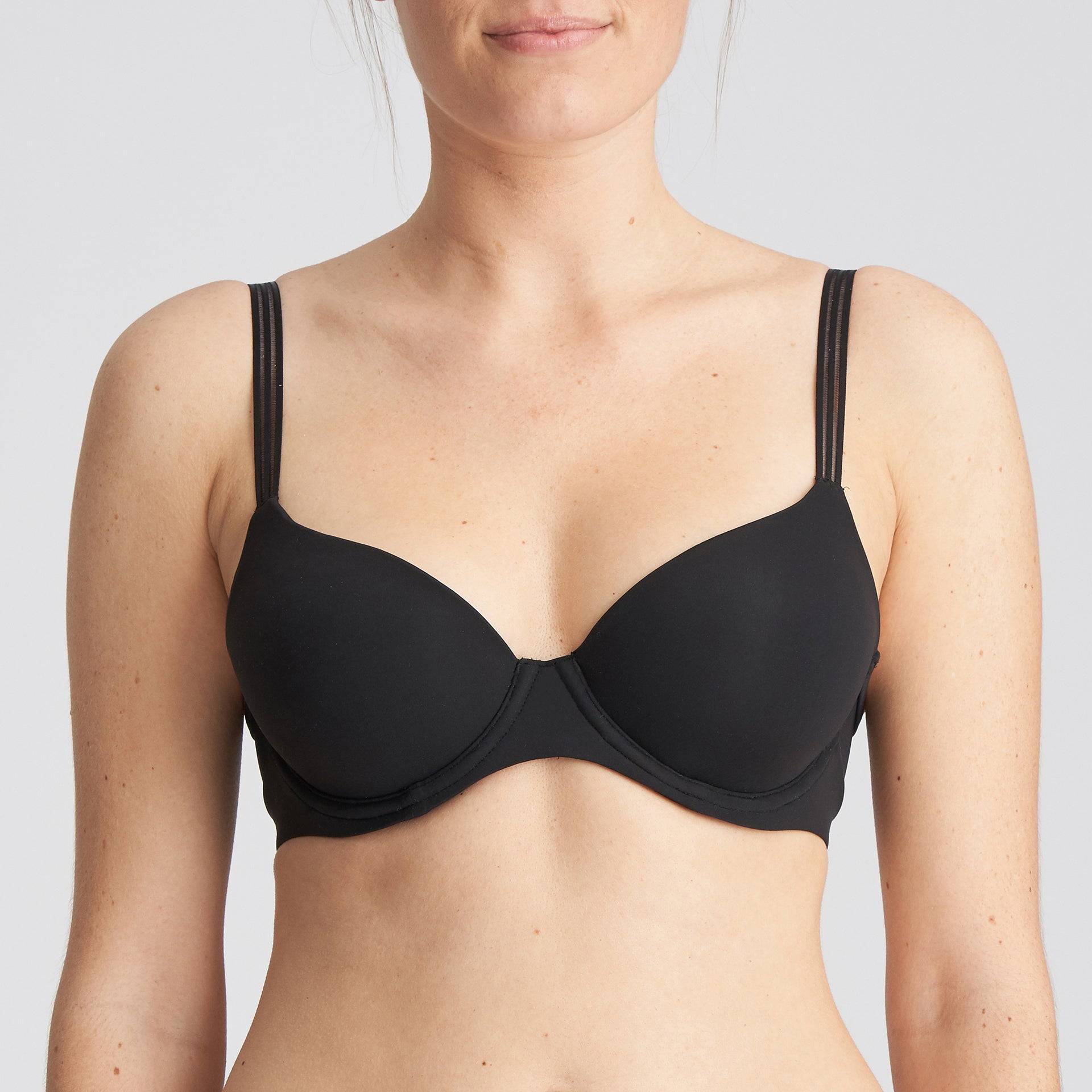Marie Jo Louie BH mit Bügel, Schwarz, Größe: 75E, Damen von Marie jo