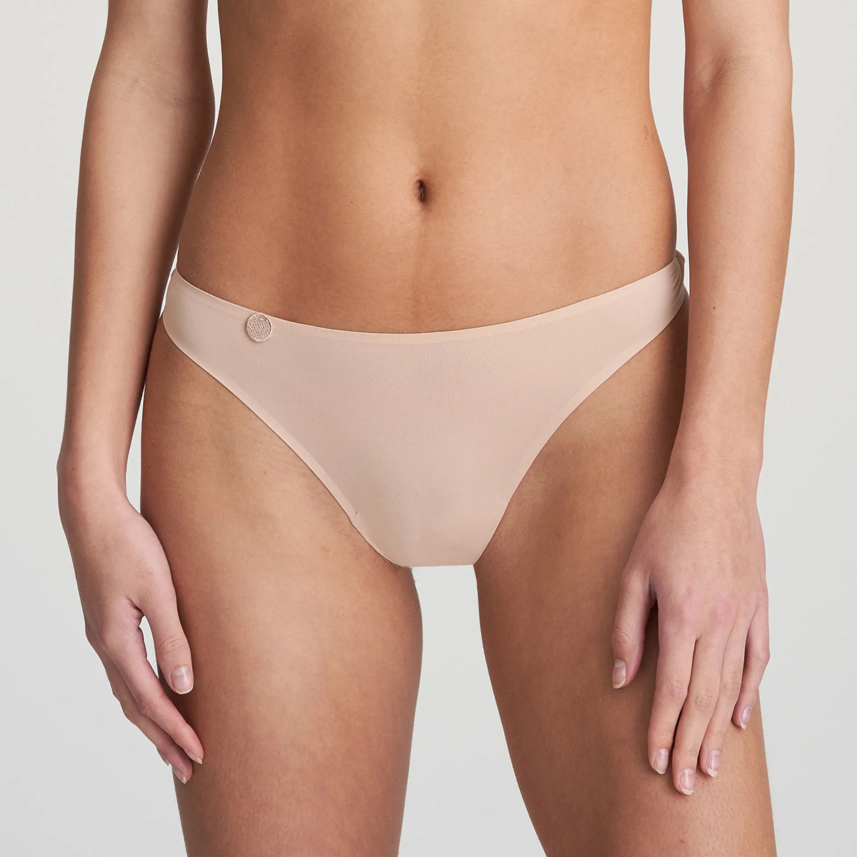 Marie Jo Tom String Slip, Farbe: Beige, Größe: 38, Damen von Marie jo