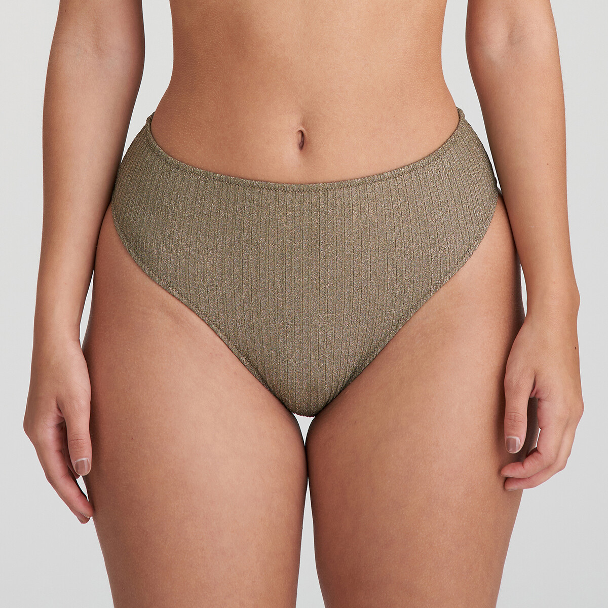 Marie Jo Tinjis Bikini Hose, Farbe: Golden Grün, Größe: 36, Damen von Marie jo