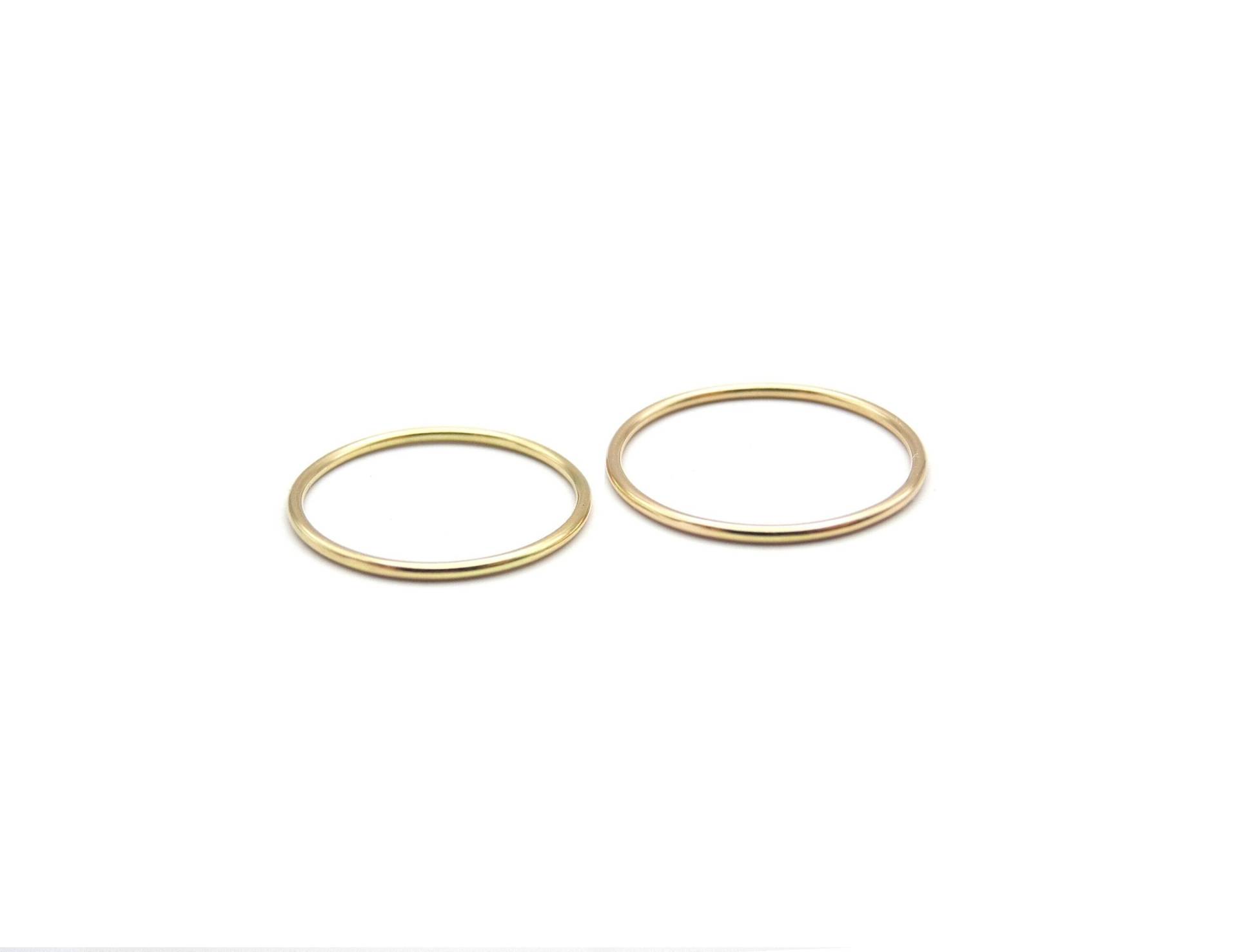 Dünne Goldtrauringe, 585-Gelbgold, Eheringe Dünne Goldtrauringe, 585-Gelbgold, Eheringe von MarieCharlottePiel