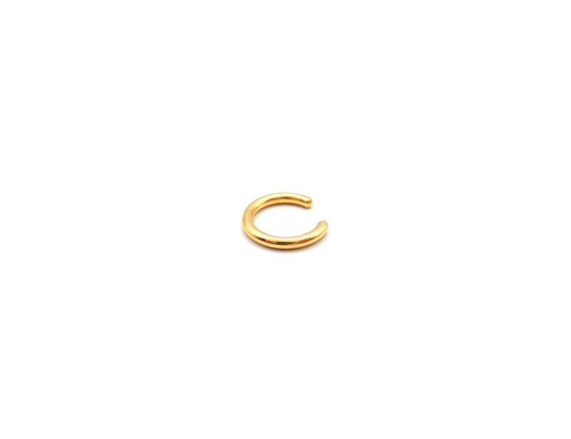 Goldener Earcuff, Earcuff Im Rundprofil von MarieCharlottePiel