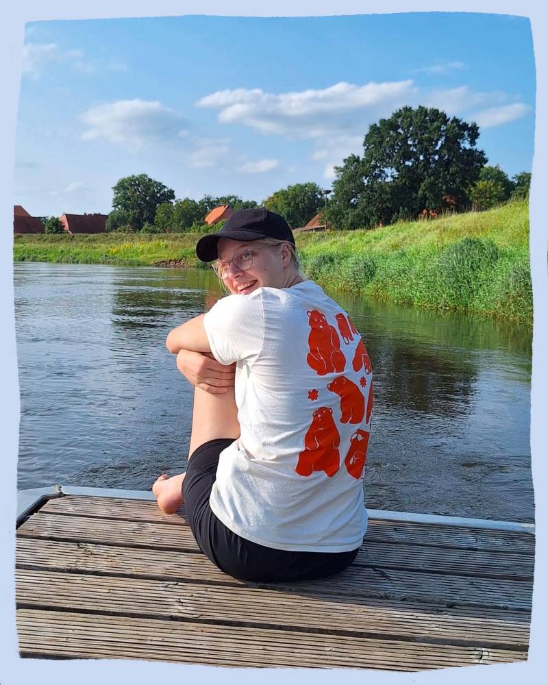 Bären T-Shirt Siebdruck Bären T-Shirt Siebdruck von MarieInFarbe