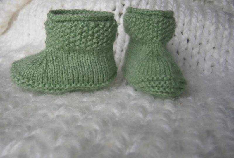 stiefelschuhe Babygröße 3/6 Monate von Marieboutdefil