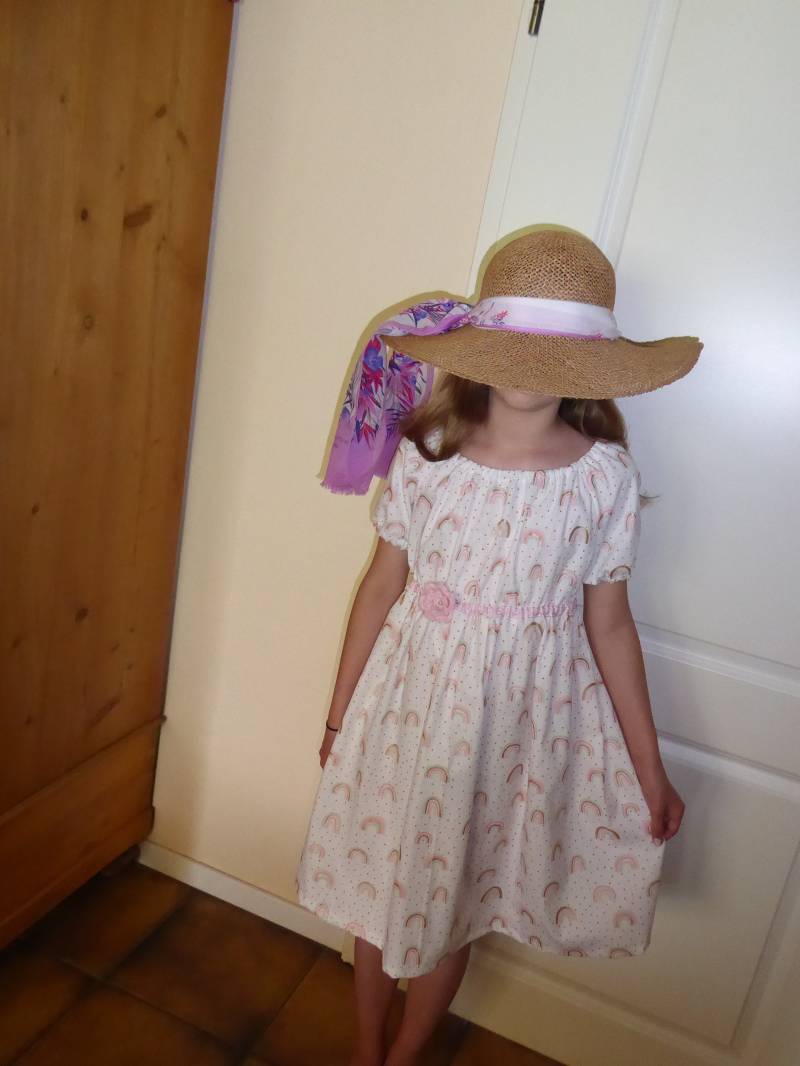 Einschulungskleid, Sommerkleid, Festkleid Mit Hochangesetzter Taille von Marielies47