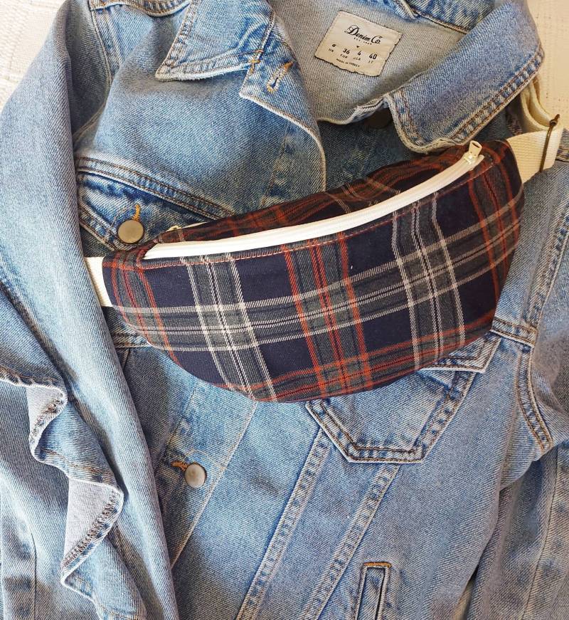 Bauchtasche | Groß Damen & Herren Ocker Crossbag Hipbag Hüfttasche Gürteltasche von Marienkaefer3