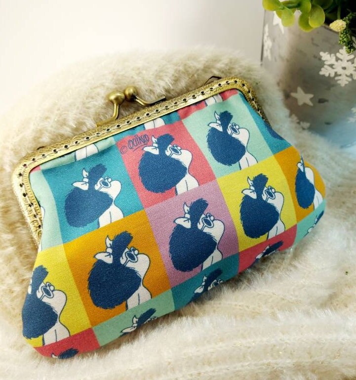 Double Kiss Lock Purse | Metal Frame Coin Purse Kiss Lock Closure von Marienkaefer3