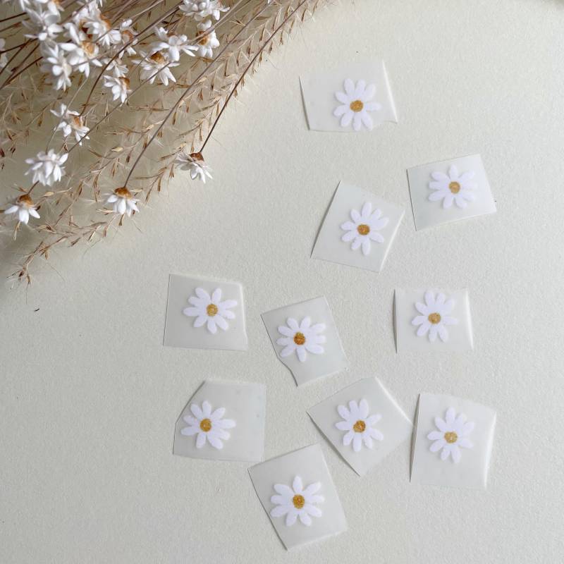 Blumen Zum Aufbügeln Gänseblümchen Bügelbilder Kleidung Reparieren Applikation Für Textilien Bügelpatch Iron Patch Blumen Zum Aufbügeln Gänseblümchen Bügelbilder Kleidung Reparieren Applikation Für Textilien Bügelpatch Iron Patch von MariequitaShop