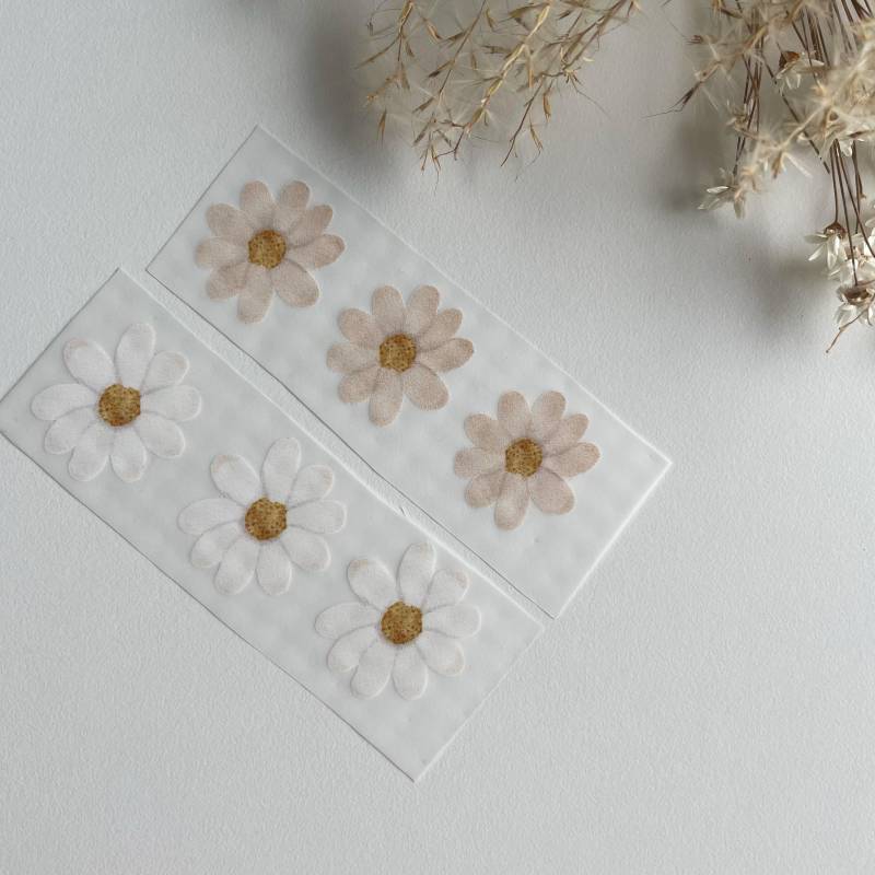 Blumen Zum Aufbügeln Gänseblümchen Bügelbilder Kleidung Reparieren Applikation Für Textilien Bügelpatch Iron Patch Blumen Zum Aufbügeln Gänseblümchen Bügelbilder Kleidung Reparieren Applikation Für Textilien Bügelpatch Iron Patch von MariequitaShop