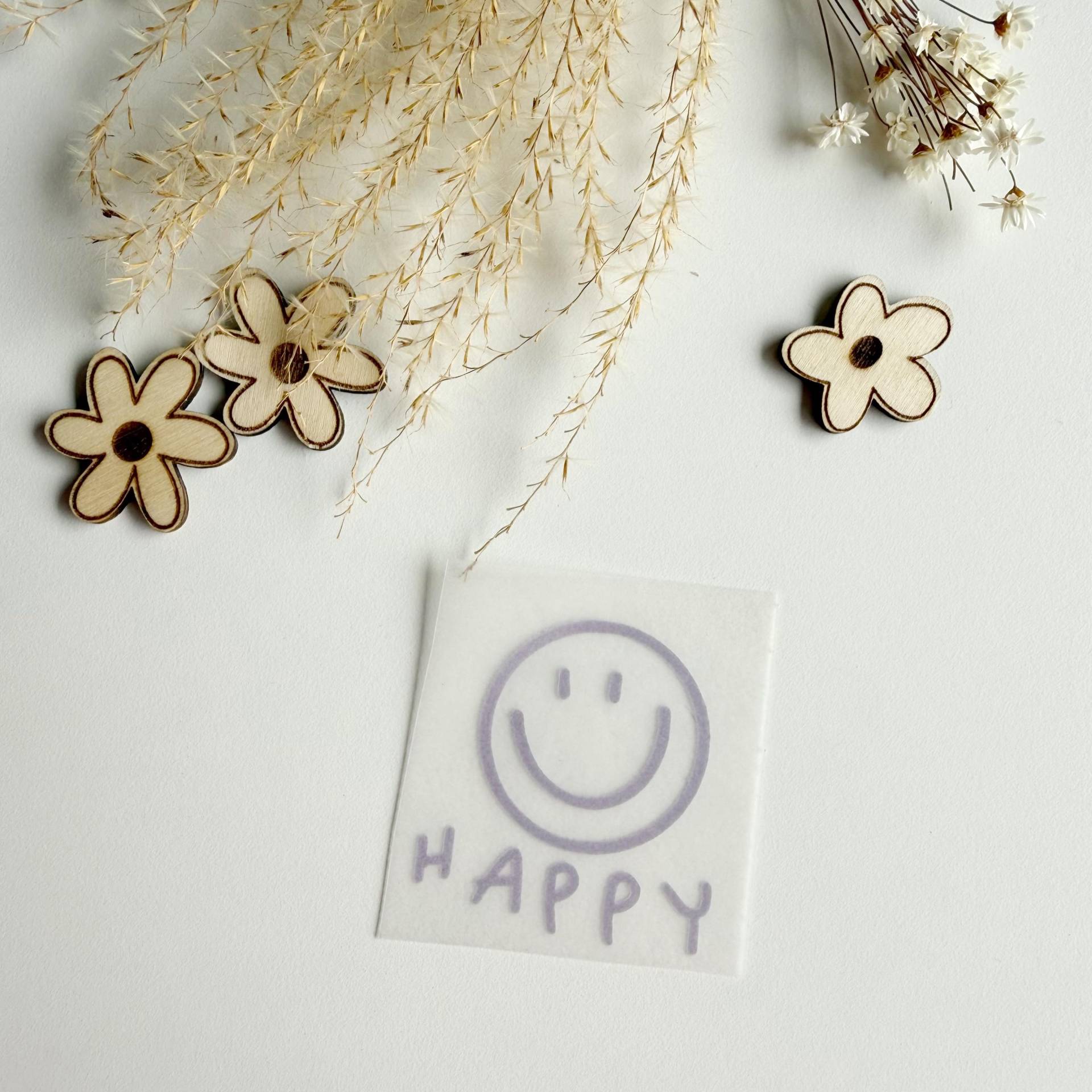Bügelbild Smiley Happy Aus Flockfolie Bild Zum Aufbügeln Bügelpatches Erster Geburtstag von MariequitaShop
