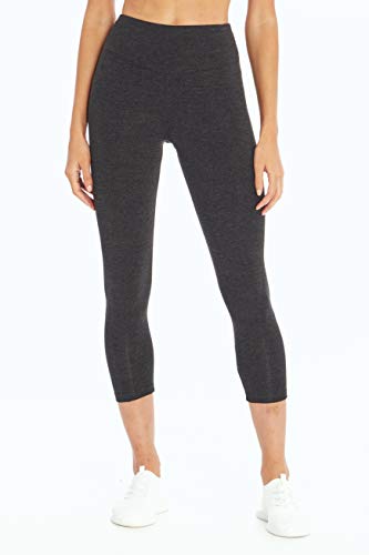 Marika Damen Carrie Capri Bauchkontrolle, wadenlang Leggings, Heather Charcoal, S von Marika