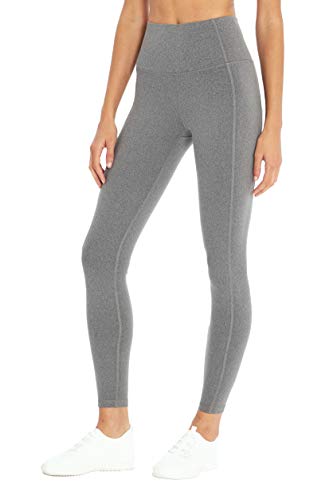 Marika Damen Olivia High Rise Tummy Control Leggings, Heather Black, Small von Marika