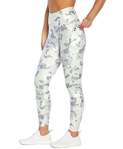 Marika Damen Sia Knöchel hoher Taille und Taschen Leggings, Camo Splash Sleet, L von Marika