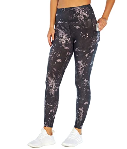 Marika Damen hoher Taille und Taschen Leggings, Graystone Faux Eco Dye, Large von Marika