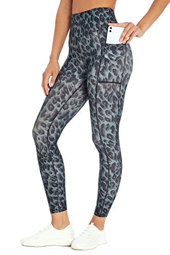 Marika Damen hoher Taille und Taschen Leggings, Leopard C, M von Marika