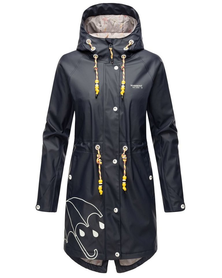 Marikoo Outdoorjacke Dancing Umbrella mit einer großen Kapuze von Marikoo
