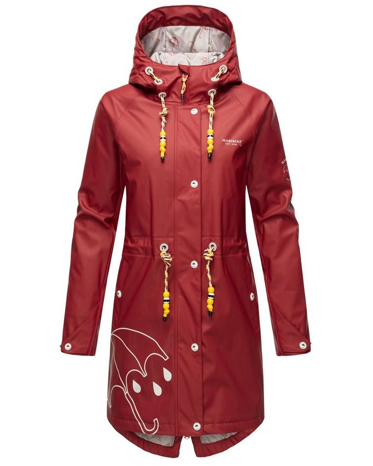 Marikoo Outdoorjacke Dancing Umbrella mit einer großen Kapuze von Marikoo