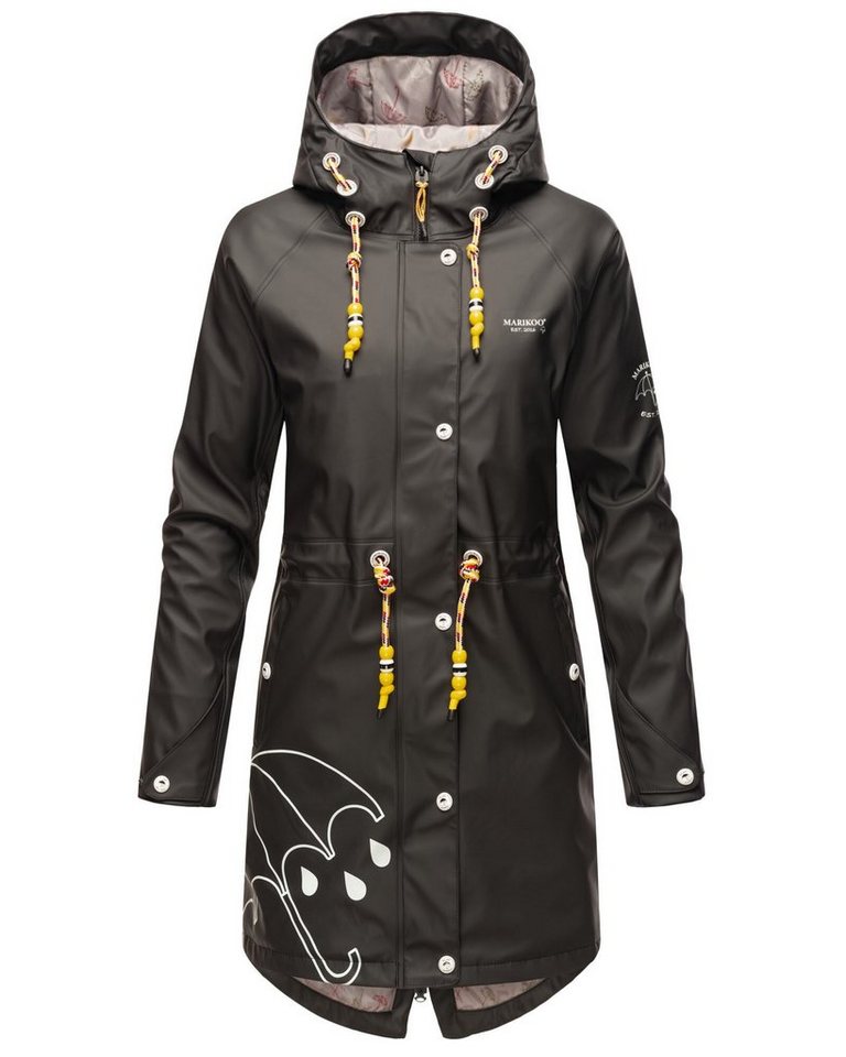 Marikoo Outdoorjacke Dancing Umbrella mit einer großen Kapuze von Marikoo