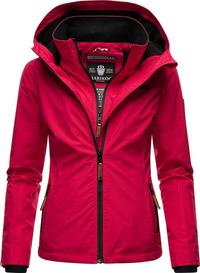 Marikoo Outdoorjacke Erdbeere sportliche Funktionsjacke mit Kapuze Marikoo Outdoorjacke Erdbeere sportliche Funktionsjacke mit Kapuze von Marikoo