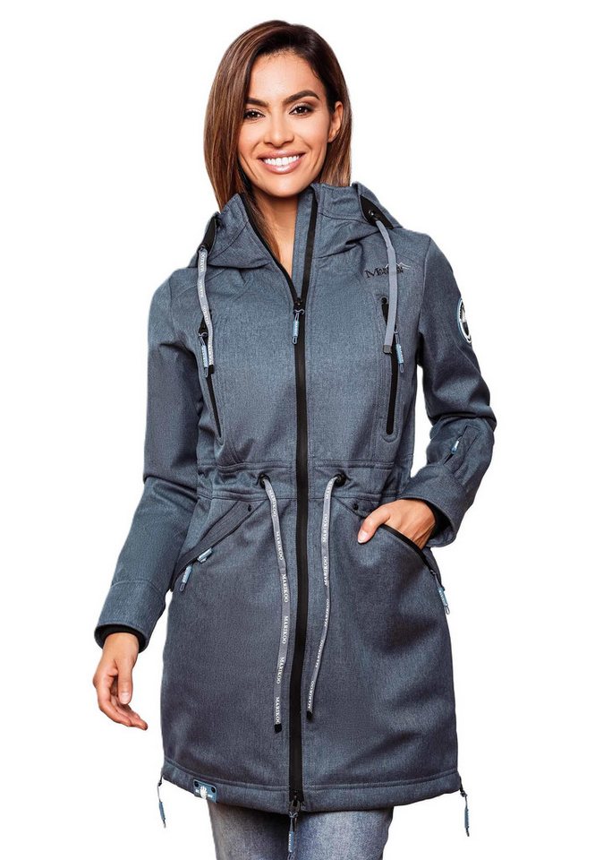 Marikoo Softshelljacke mit warmen Teddyfleece von Marikoo