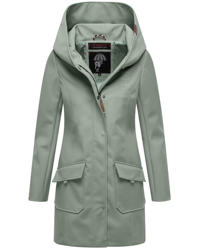 Marikoo Softshelljacke Softshelljacke Mayleen – Damen Übergangsjacke mit Kapuze und Taillierter Schnitt, hoher Tragekomfort und stilvolle Details Marikoo Softshelljacke Softshelljacke Mayleen – Damen Übergangsjacke mit Kapuze und Taillierter Schnitt, hoher Tragekomfort und stilvolle Details von Marikoo