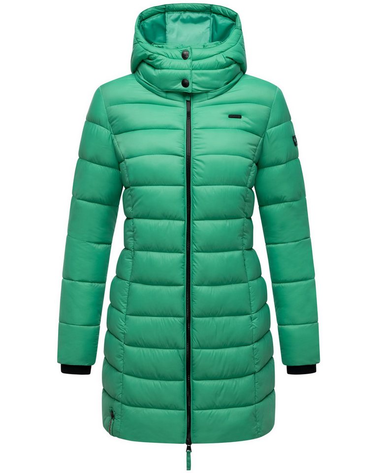 Marikoo Steppmantel Abendsternchen zeitloser Wintermantel mit schmaler Steppung von Marikoo