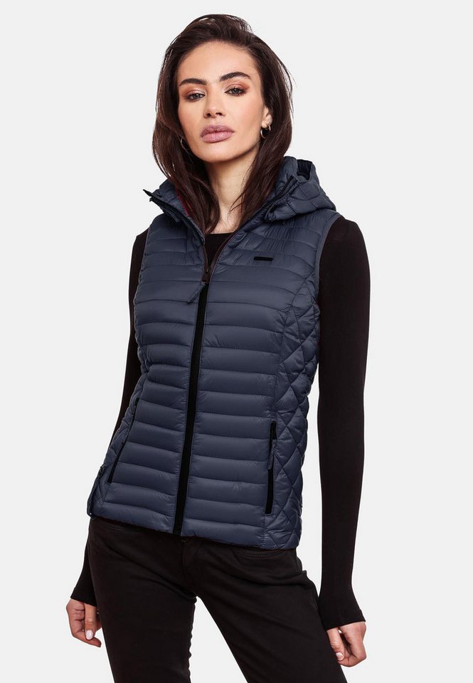 Marikoo Steppweste mit abnehmbarer Kapuze von Marikoo