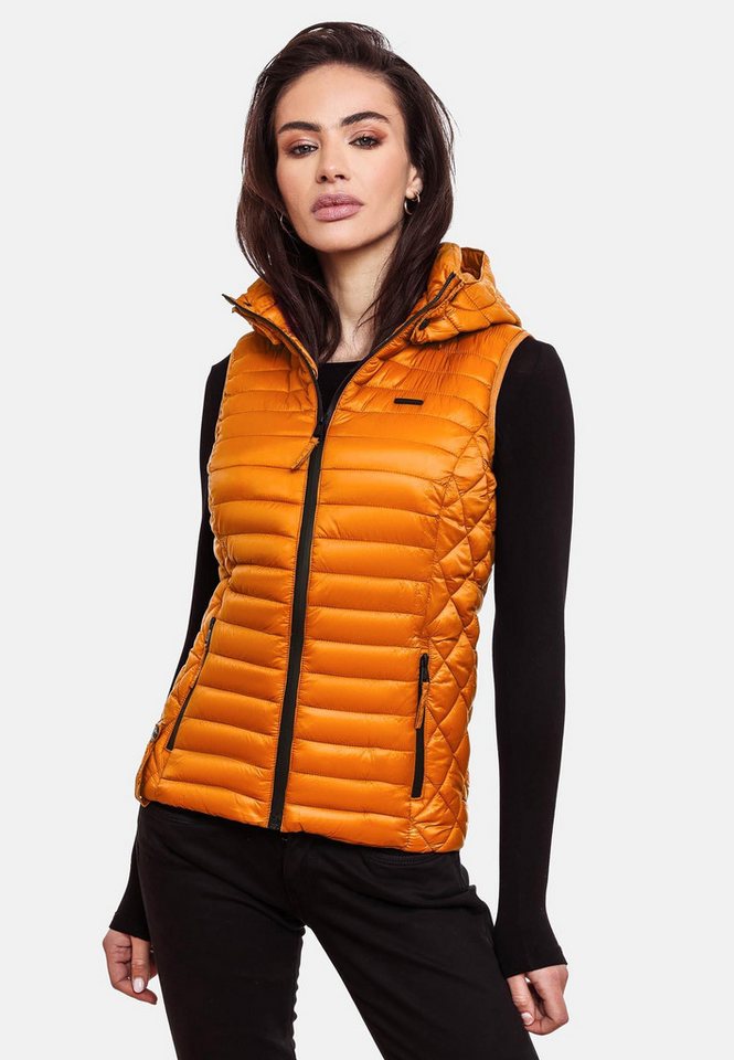 Marikoo Steppweste mit abnehmbarer Kapuze von Marikoo