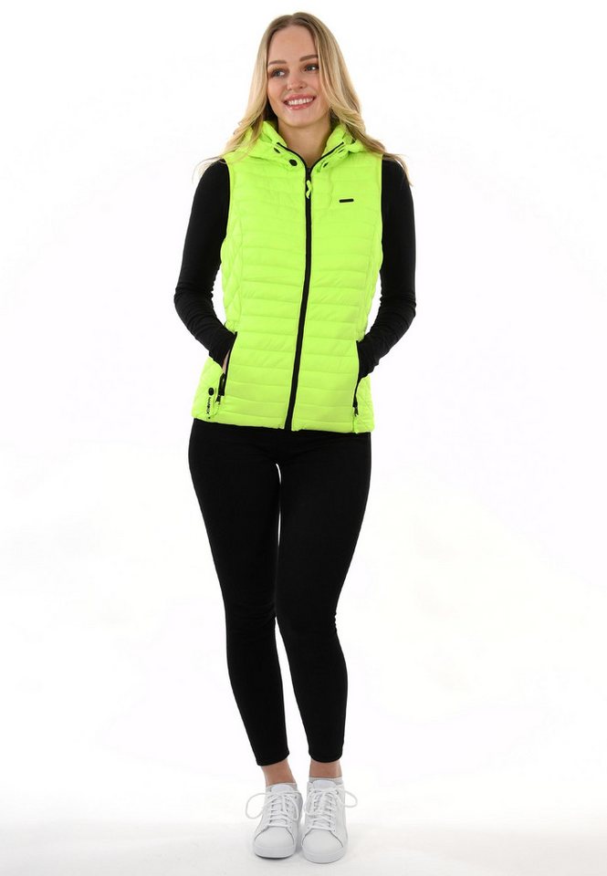 Marikoo Steppweste mit abnehmbarer Kapuze von Marikoo